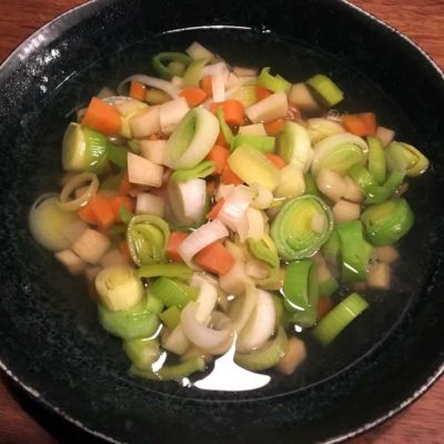 Opskrift på en Klassisk grøntsagssuppe