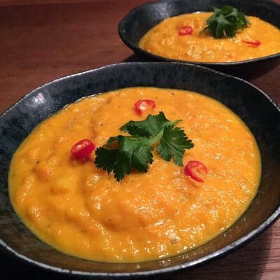Opskrift: Spicy gulerodssuppe
