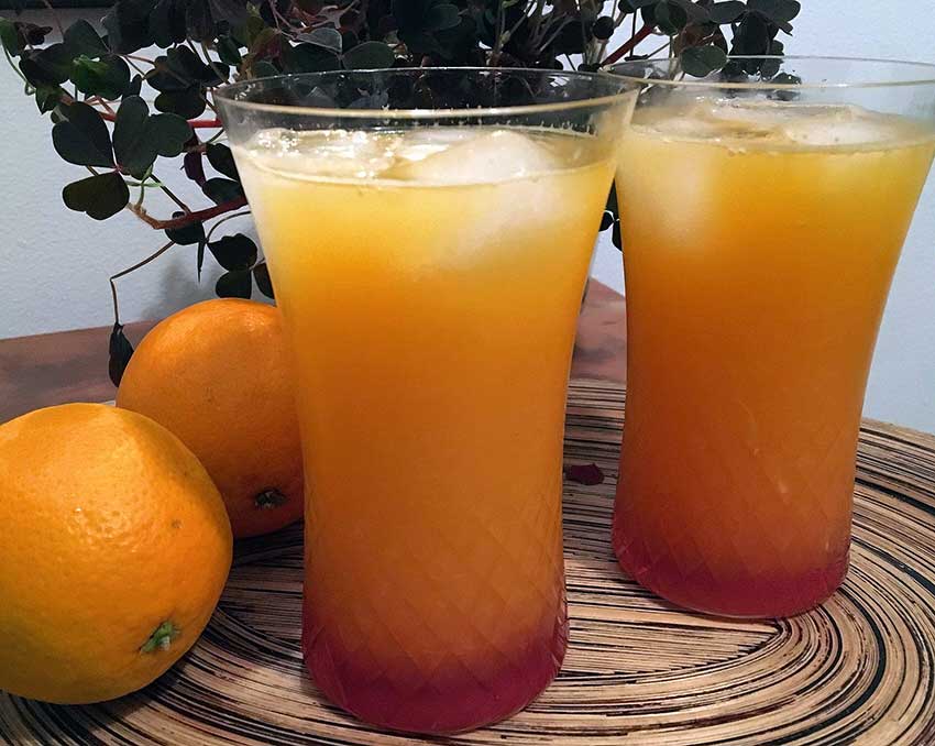 Opskrift: Den bedste tequila sunrise