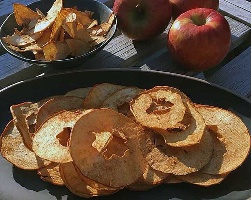 Opskrift: De bedste hjemmelavede æblechips