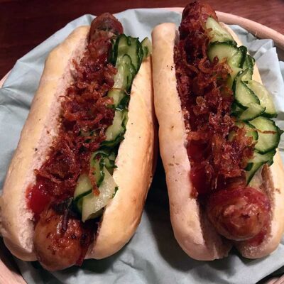 Opskrift: Hjemmelavet gourmet hotdog