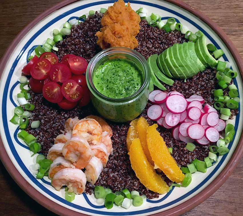 Opskrift: Supersund quinoa bowl fra Peru