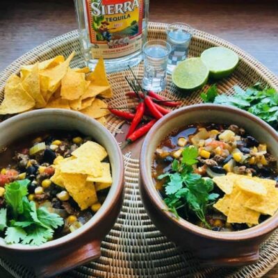 Opskrift: Mexicansk taco suppe
