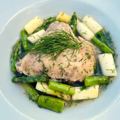 Høns i asparges (slankemad)